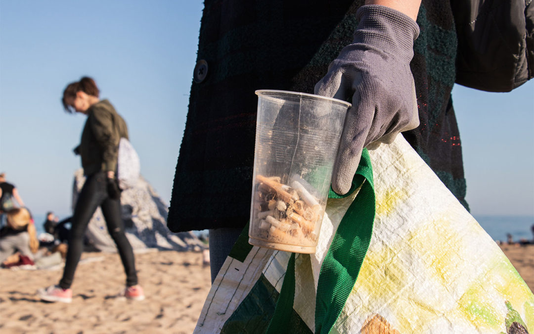 The cities litter toll on oceans