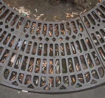 "Petit Voyou" campaign in the city of Geneva, where the city cleaning department monitored cigarette butts daily using Cortexia’s system.